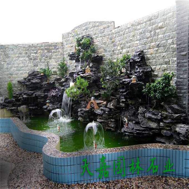 图木舒克小庭院水景设计